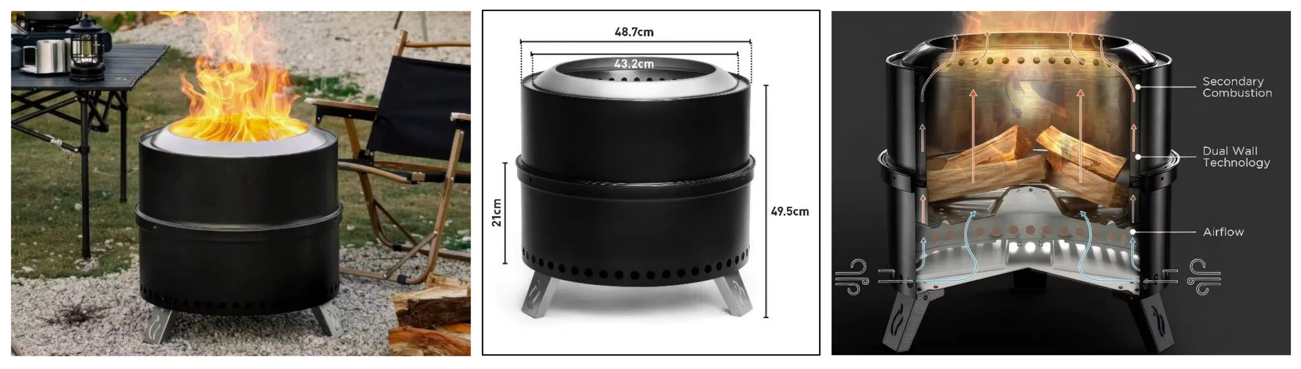 Smokeless Fire Pit Giveaway with Ensura